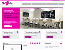 Tablet Screenshot of flatmedia.nl
